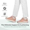 imageOrthofeet Womens Orthopedic Relay Running Shoe for Foot Pain ReliefPeach