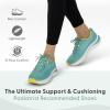 imageOrthofeet Womens Orthopedic Relay Running Shoe for Foot Pain ReliefTurquoise