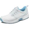 imageOrthofeet Womens Orthopedic Leather Talya Nurse ShoesWhite