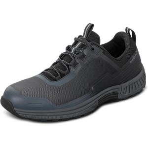 imageOrthofeet Mens Orthopedic Waterproof Cascade Hiking ShoesBlack