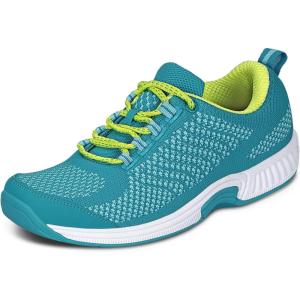 imageOrthofeet Womens Orthopedic Knit Coral SneakersTurquoise