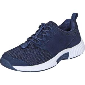 imageOrthofeet Womens Orthopedic Knit Francis NoTie SneakersBlue