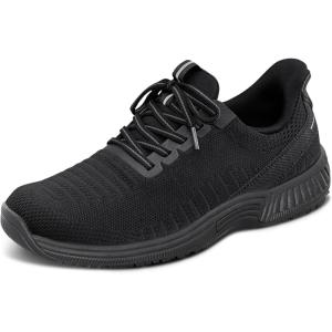 imageOrthofeet Womens Orthopedic Knit Kita HandsFree SneakersAll Black
