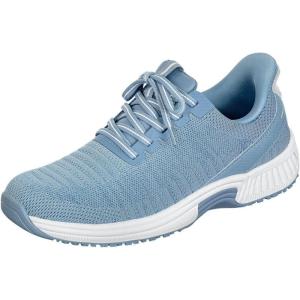 imageOrthofeet Womens Orthopedic Knit Kita HandsFree SneakersBlue