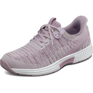 imageOrthofeet Womens Orthopedic Knit Kita HandsFree SneakersRose