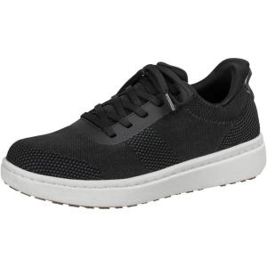 imageOrthofeet Womens Orthopedic Knit Wander HandsFree SneakersAll Black