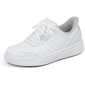 imageOrthofeet Womens Orthopedic Knit Wander HandsFree SneakersWhite