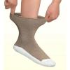 imageOrthofeet Padded Sole NonBinding NonConstrictive Circulation Seam Free Socks Dark Brown 3 PackDark Brown