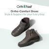 imageOrthofeet Womens Orthopedic Leather Heidi BootTaupe