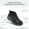 imageOrthofeet Womens Orthopedic Outdoor Boots with Arch Support DeltaBlack Waterproof