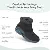 imageOrthofeet Womens Orthopedic Waterproof Winter Boot with Arch Support FlorenceWaterproof Black