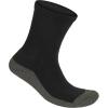 imageOrthofeet Extra Roomy NonBinding NonConstrictive Circulation Seam Free Black Socks 3 PackCharcoal