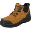 imageOrthofeet Womens Orthopedic Quartz HandsFree Work Boots with Safety ToeWheat