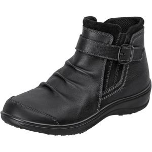 imageOrthofeet Womens Orthopedic Leather Heidi BootBlack