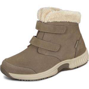 imageOrthofeet Womens Orthopedic Waterproof Winter Boot with Arch Support FlorenceWaterproof Taupe