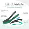 imageOrthofeet Mens Orthopedic Jupiter HandsFree SlipOn SandalsBlack