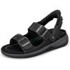 imageOrthofeet Mens Orthopedic Jupiter HandsFree SlipOn SandalsBlack