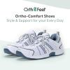 imageOrthofeet Mens Orthopedic Monterey Bay TieLess SneakersWhite