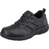 imageOrthofeet Mens Orthopedic Leather Pacific Palisades Waterproof SneakersBlack Waterproof