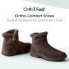 imageOrthofeet Womens Orthopedic Bliss Boots for Foot Pain ReliefBrown