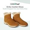 imageOrthofeet Womens Orthopedic Bliss Boots for Foot Pain ReliefCamel