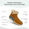 imageOrthofeet Womens Orthopedic Bliss Boots for Foot Pain ReliefCamel