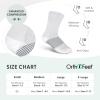 imageOrthofeet MidCalf Compression Sock  1825 mmHg  Ideal Support for Medical Needs Nurses Pregnancy and TravelWhite