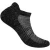 imageOrthofeet Low Cut NonBinding NonConstrictive Circulation Seam Free Black Socks 3 PackBlack