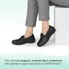imageOrthofeet Womens Orthopedic Leather Chelsea LoaferBlack