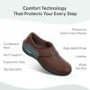 imageOrthofeet Womens Orthopedic Leather Emily Casual ShoesBrown