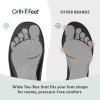 imageOrthofeet Womens Orthopedic Leather Emily Casual ShoesBrown