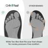 imageOrthofeet Womens Orthopedic Lycra Wichita Casual ShoesBlack