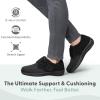 imageOrthofeet Womens Orthopedic Lycra Wichita Casual ShoesBlack