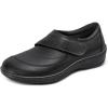 imageOrthofeet Womens Orthopedic Leather Emily Casual ShoesBlack