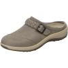 imageOrthofeet Womens Orthopedic Leather Irma ClogTaupe