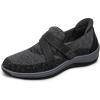 imageOrthofeet Womens Orthopedic Stretch Knit Amalya Casual ShoeBlack