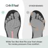imageOrthofeet Womens Orthopedic Bristol Hiking ShoesBlack
