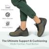 imageOrthofeet Womens Orthopedic Bristol Hiking ShoesOlive