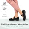 imageOrthofeet Womens Orthopedic Springfield Mary Jane ShoesBlack