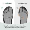 imageOrthofeet Mens Orthopedic Neptune HandsFree SlipOn SandalsGrey