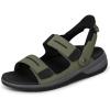 imageOrthofeet Mens Orthopedic Neptune HandsFree SlipOn SandalsKhaki