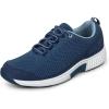 imageOrthofeet Womens Orthopedic Knit Coral SneakersNavyLight Blue