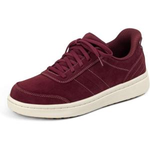 imageOrthofeet Womens Orthopedic Knit Wander HandsFree SneakersBurgundy