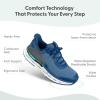 imageOrthofeet Men Orthopedic Journey HandsFree Slipon SneakerBlue