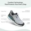 imageOrthofeet Men Orthopedic Journey HandsFree Slipon SneakerGrey