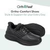 imageOrthofeet Mens Orthopedic Navigate HandsFree SlipOn SneakersBlack