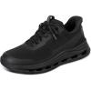 imageOrthofeet Men Orthopedic Journey HandsFree Slipon SneakerAll Black