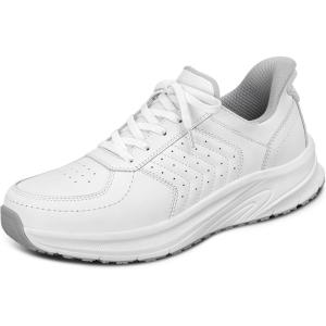 imageOrthofeet Mens Orthopedic Navigate HandsFree SlipOn SneakersWhite