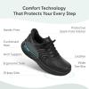 imageOrthofeet Womens Orthopedic Knit Roam HandsFree SneakersBlack