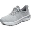 imageOrthofeet Womens Orthopedic HandsFree Nira SlipOn SneakersLight Gray